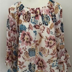 Floral Print Women's Top
